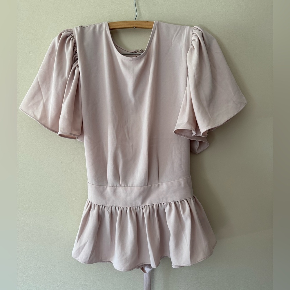 Express Soft Pink Blouse NWT